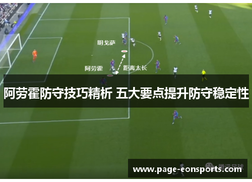 阿劳霍防守技巧精析 五大要点提升防守稳定性